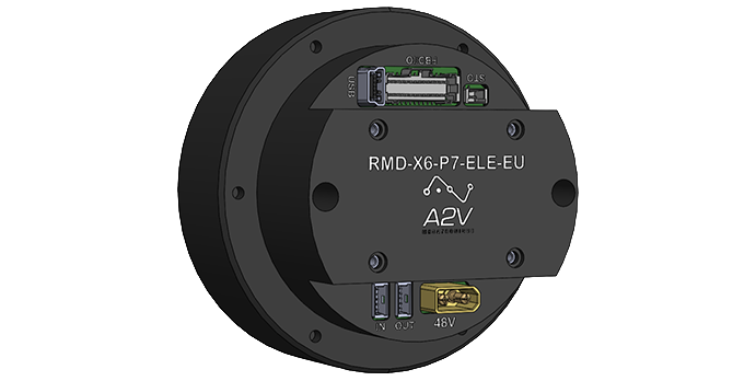 Actionneur compact avec variateur Elmo intégré pour application IRM