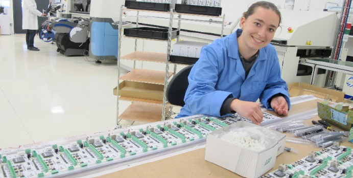 Ligne de production CMS Europlacer