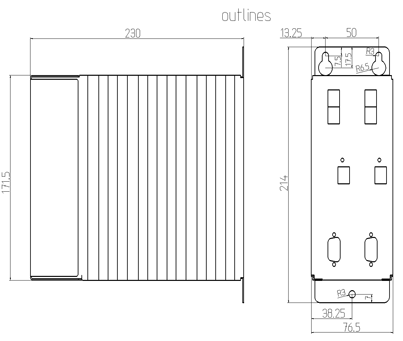 Small drive Outlines